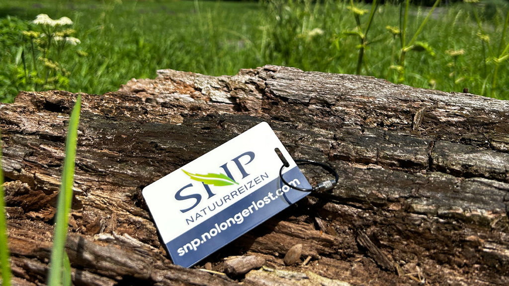 Ontdek het NoLongerLost Bagagelabel - In samenwerking met SNP Natuurreizen!